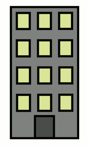 clipart of houses and buildings - photo #16